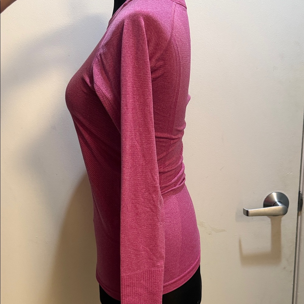lululemon athletica Fuchsia Long Sleeve Tee - Picture 7 of 8